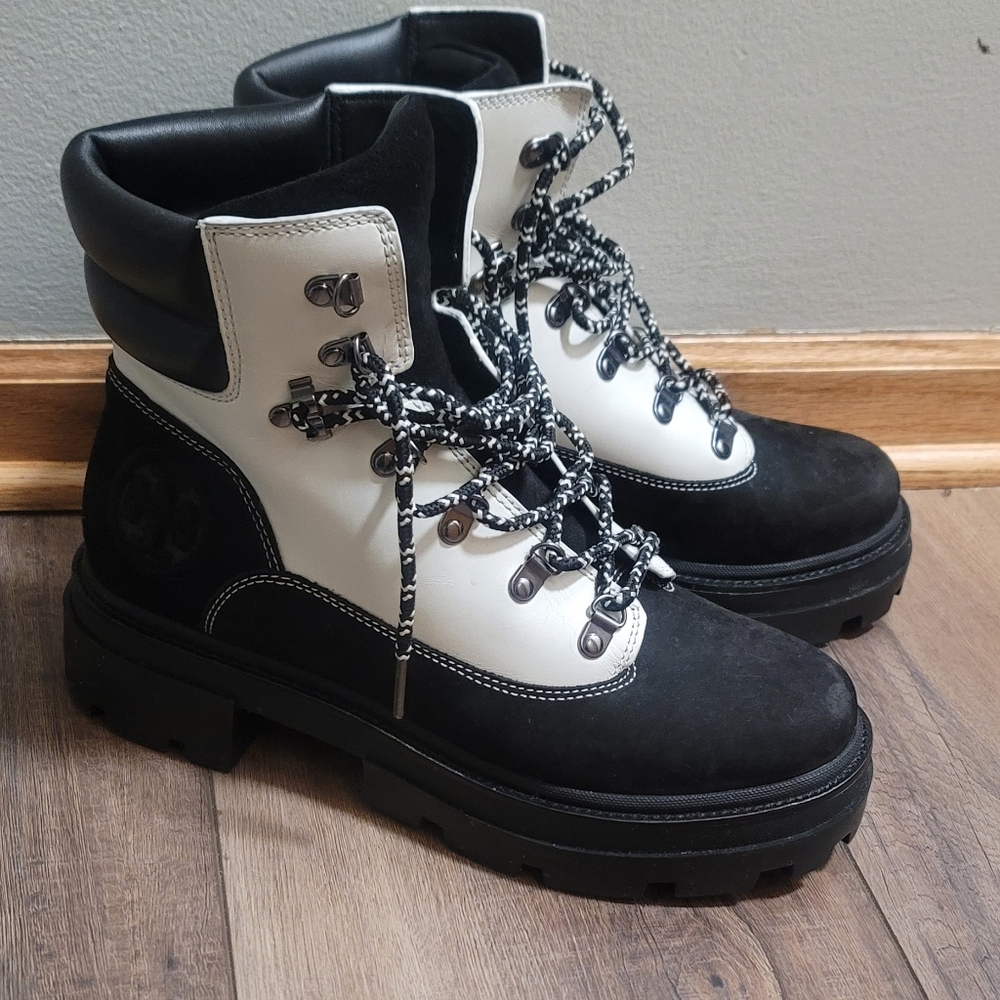 Tory Burch Millar Lug Hiking Boot - Limited Edition, NWT Size 10.5